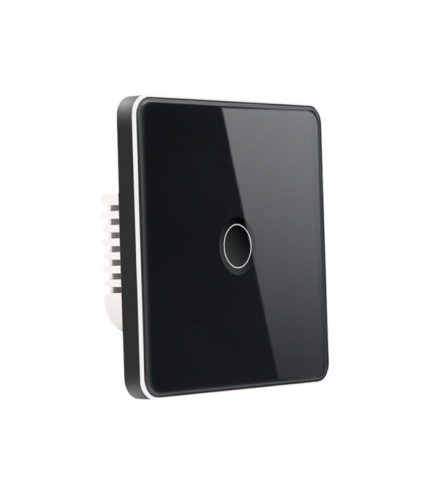 Zigbee Smart Switch (Concave+Metal Frame) - 1 Gang